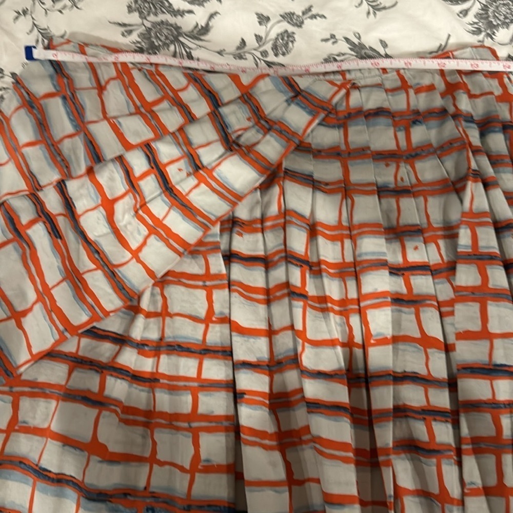 Maeve by Anthropologie pleated asymmetric skirt - Picture 4 of 8